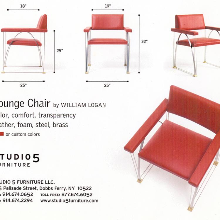 Chair design by William Logan
