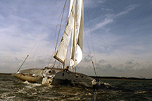 Sailing in the English Channel
